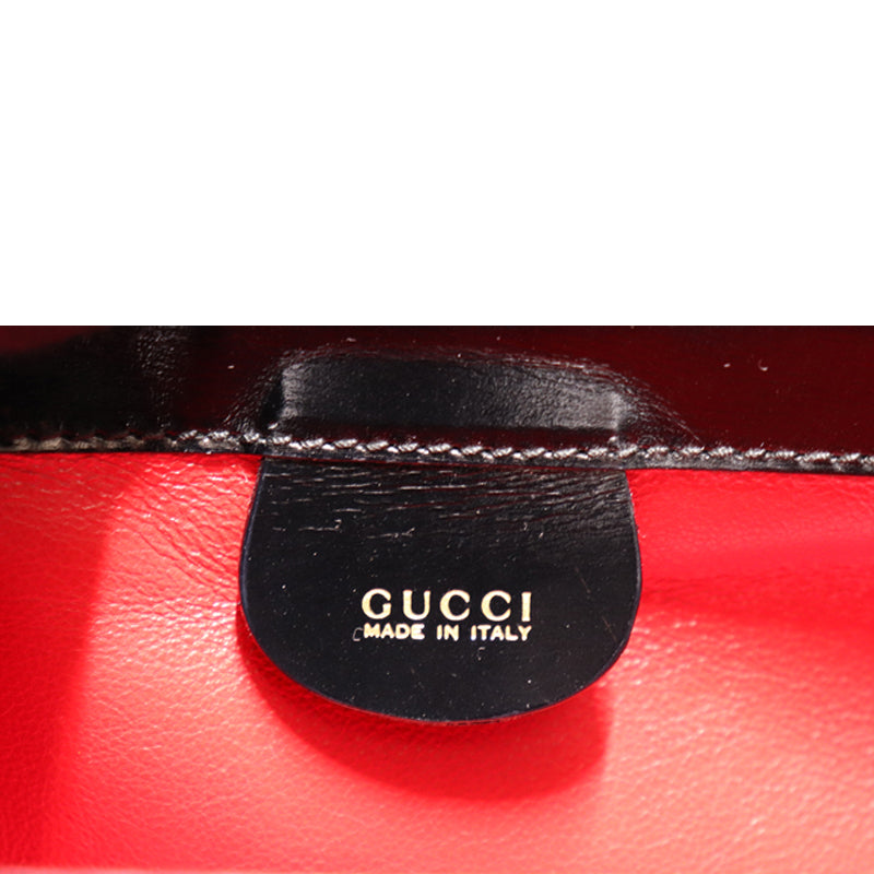 GUCCI　グッチ　カーフレザー　ハンドバッグ【中古】