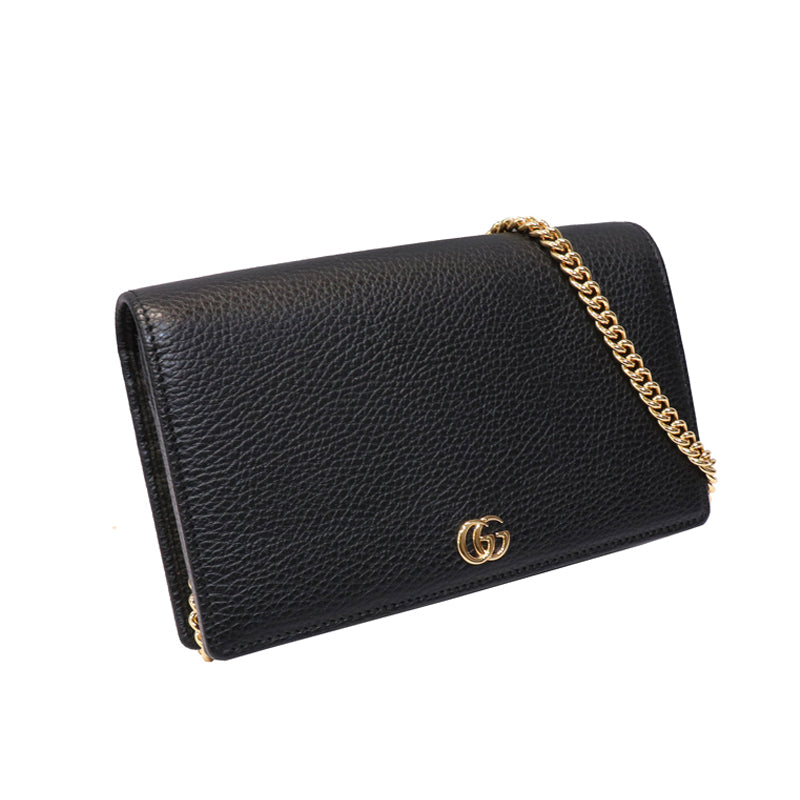 GUCCI　グッチ　GGマーモント　チェーンウォレット　497985【未使用品】