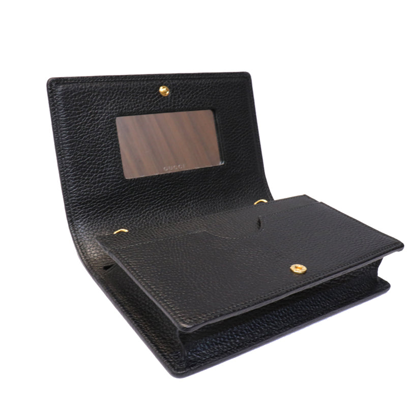 GUCCI　グッチ　GGマーモント　チェーンウォレット　497985【未使用品】
