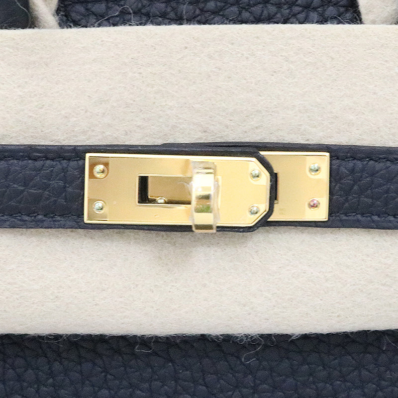 トゴ<BR>バーキン25<BR>ブラック/ゴールド金具<br>【NEW】