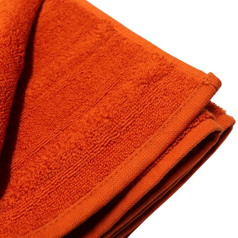 Hermès エルメス 綿100% ラビリンス タオル オレンジ 【新品】