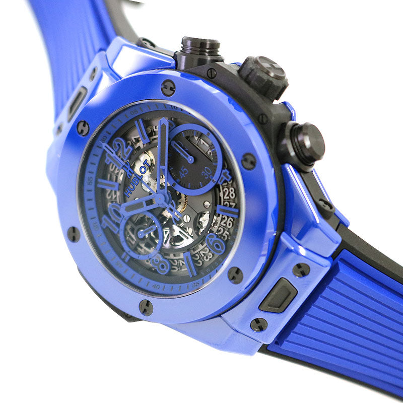 HUBLOT　ウブロ　ビッグバン ウニコ　ブルーマジック　411.ES.5119.RX【未使用品】