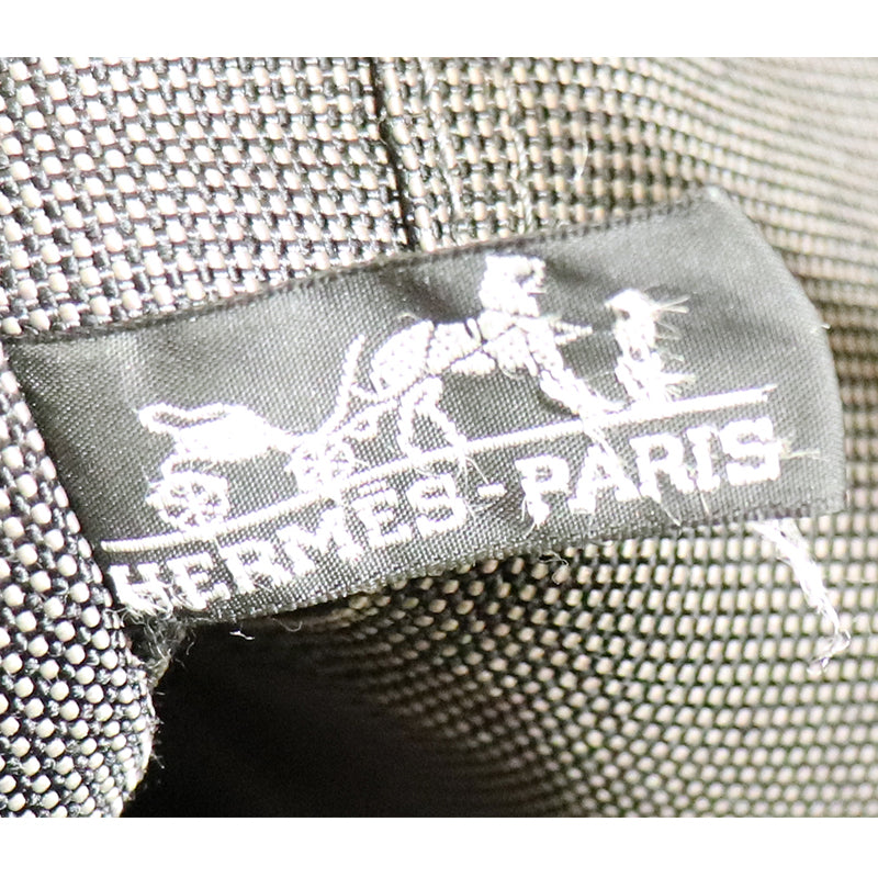 HERMES エルメス キャンバス エールライン PM グレー【中古】 – Celebrity