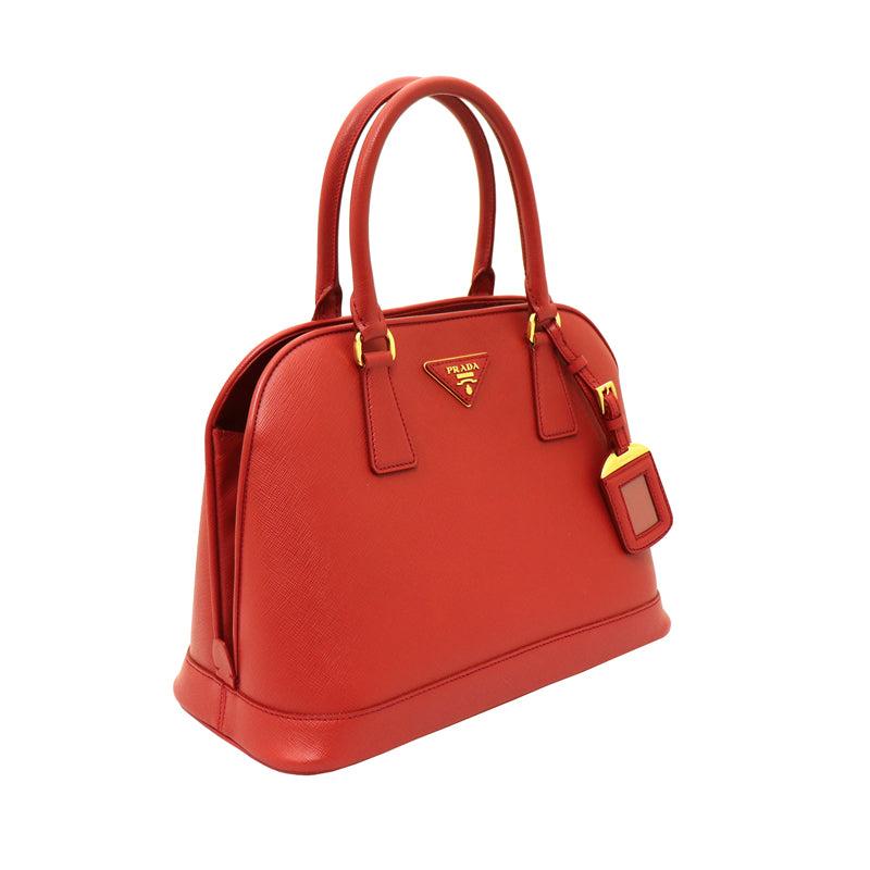 プラダ　SAFFIANO LUX　2WAYバッグ　BN2567　レッド