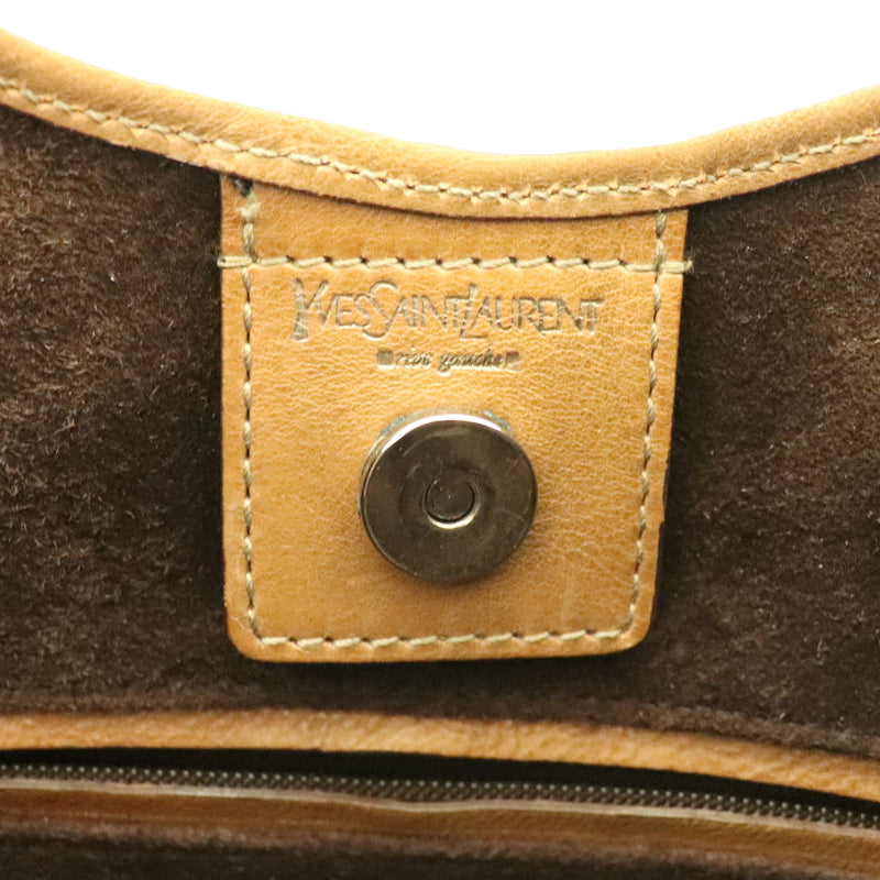 YVES SAINT LAURENT<BR>イヴサンローラン<BR>モンバサ ハンドバッグ<BR>205118<BR>【USED】