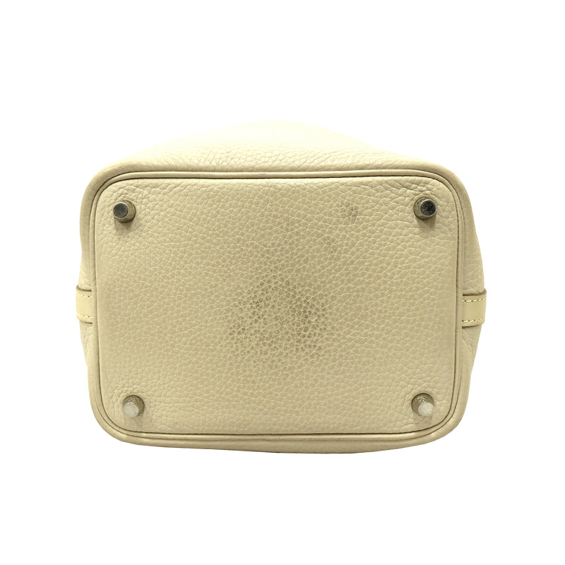 エルメス　トリヨンクレマンス　ピコタンロックPM　クレ/シルバー金具