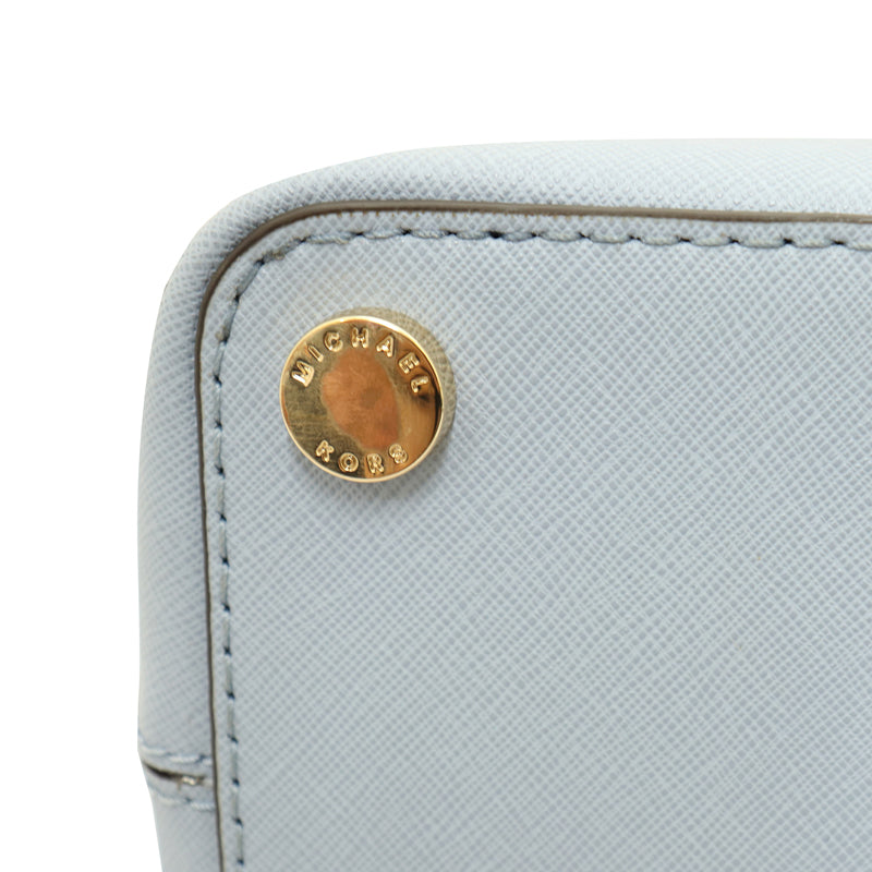 MICHAEL KORS マイケルコース　ヘイリー レザー ミディアム サッチェル　35S8GX2S2T