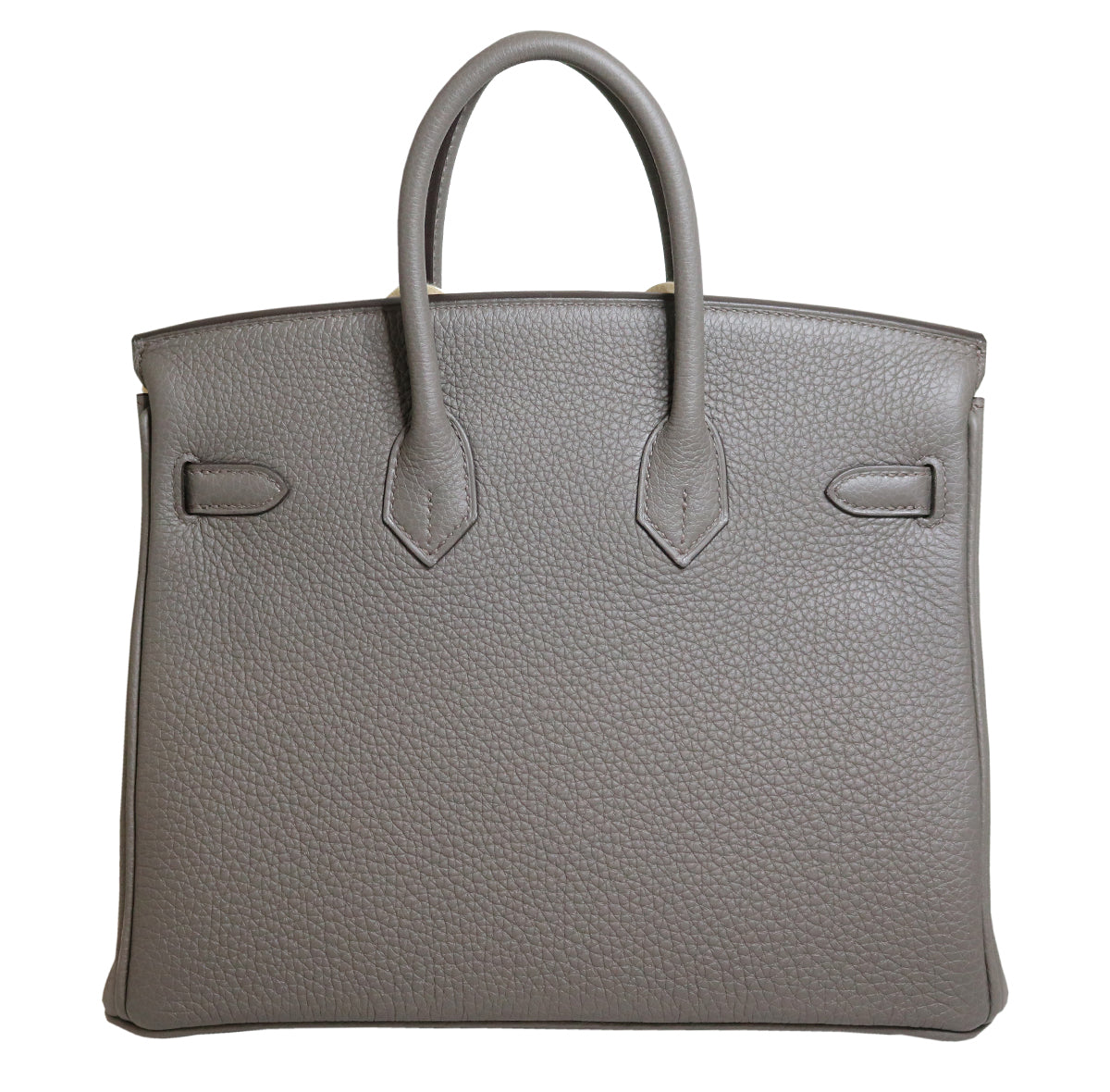 HERMES　エルメス　トゴ　バーキン25　エタン/SV金具【新品】