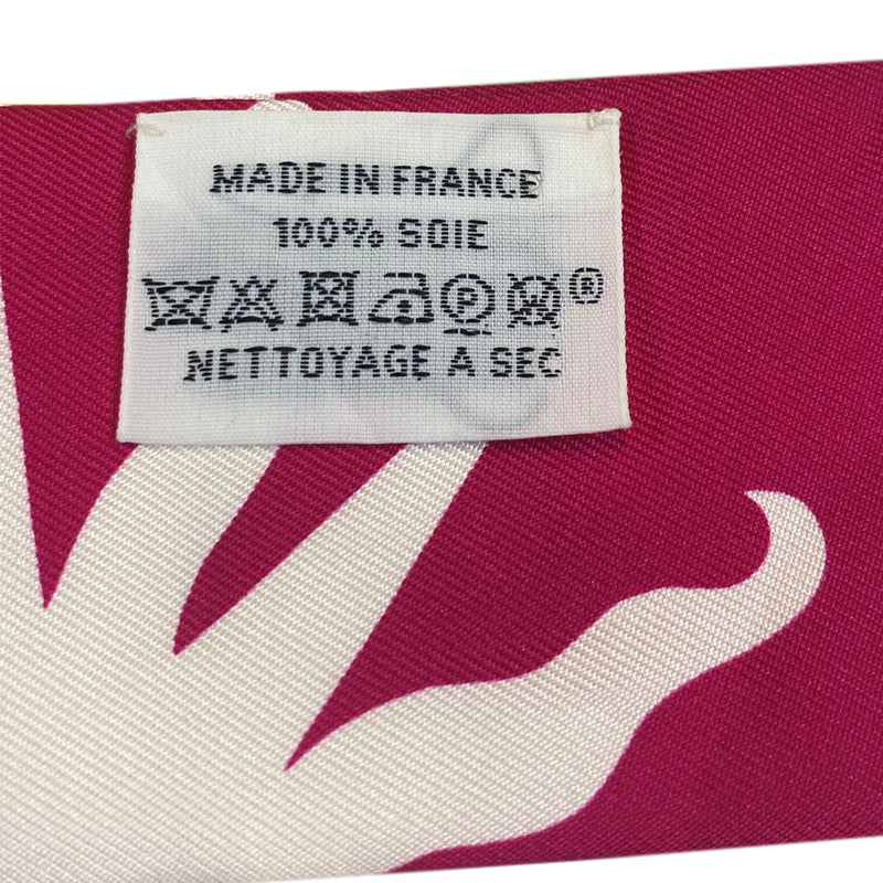 HERMES　エルメス　シルク ツイリー　占星術・ドット【中古】