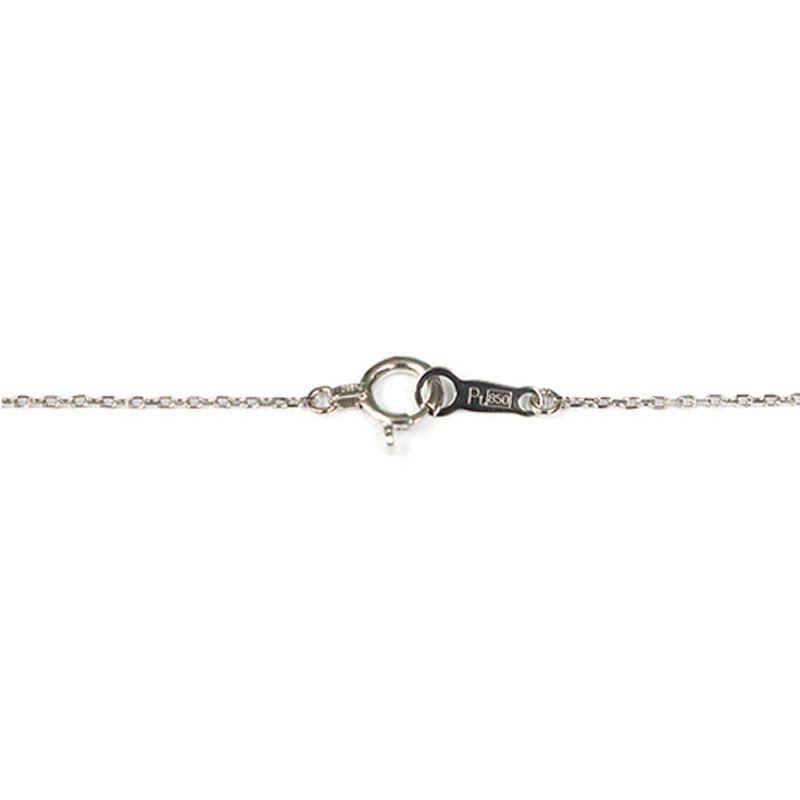 ORIGINAL JEWELRY<br>【オリジナルジュエリー】<br>PT900/PT850/D0.08ct<BR>一粒<BR>ダイヤモンドペンダント<BR>【NEW】