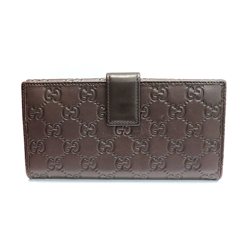 GUCCI　グッチ　シマライン　長財布　256933【中古】