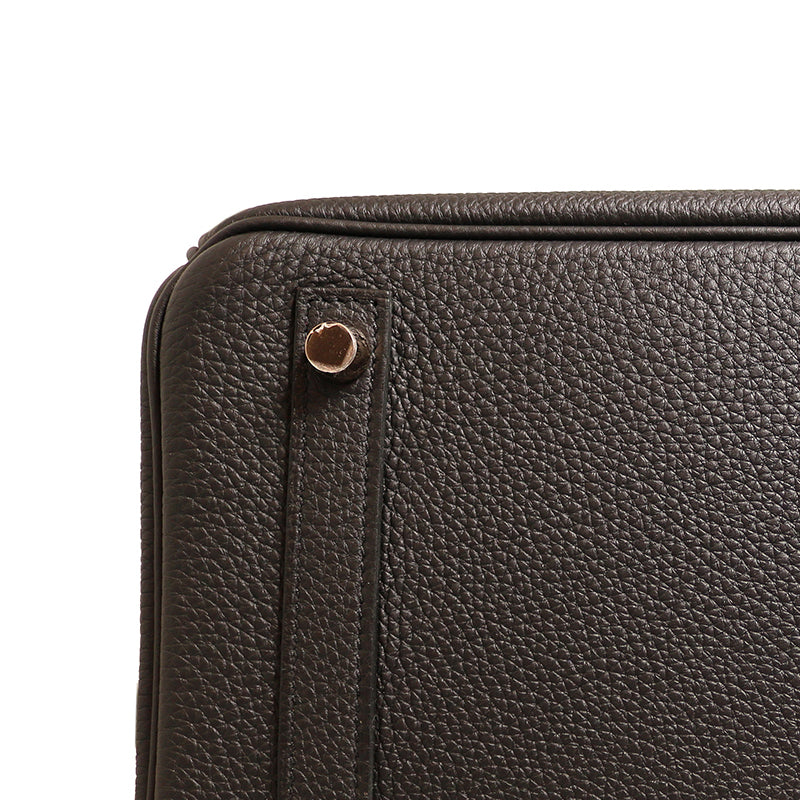エルメス　バーキン30　トゴ　ノワール　RG金具