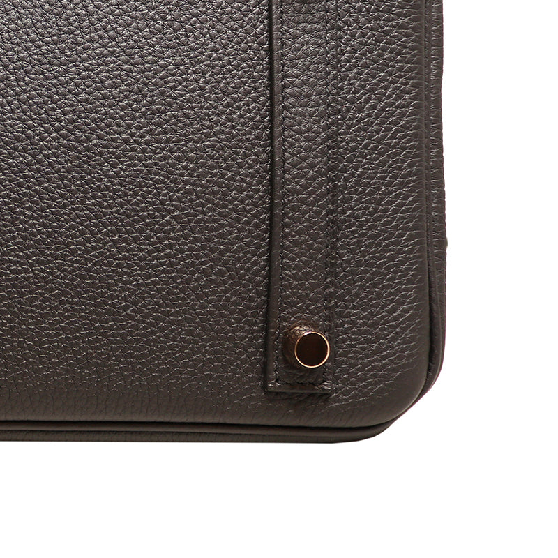エルメス　バーキン30　トゴ　ノワール　RG金具