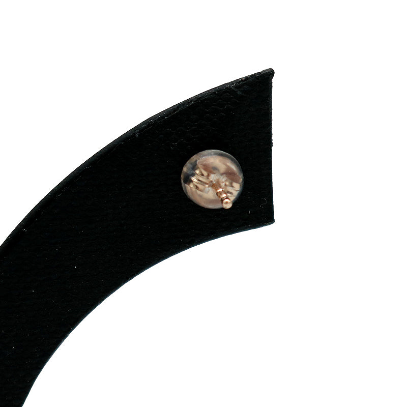 K18PG　D0.240ct　ダイヤモンド　デザインピアス