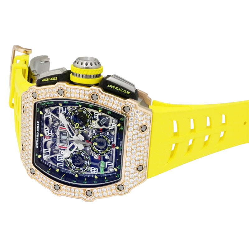 RICHARD MILLE リシャールミル<BR>オートマティック<BR>フライバッククロノグラフ<BR>RM11-03RG<BR>【USE…