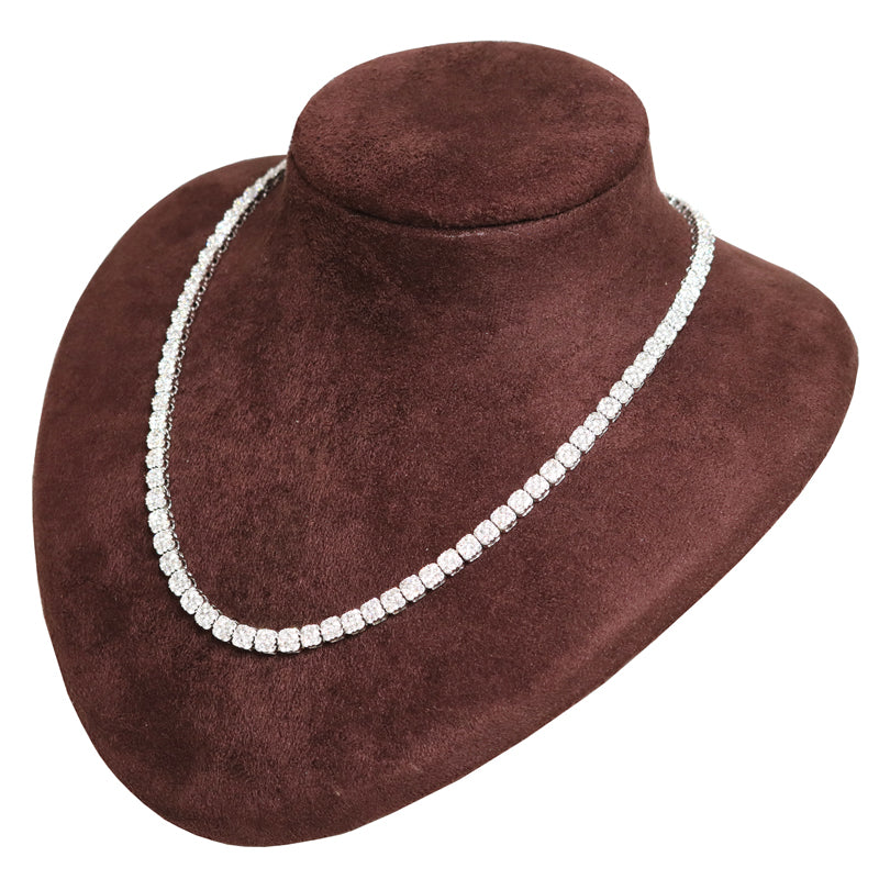 ORIGINAL JEWELRY<br>【オリジナルジュエリー】<br>K18WG/D16.51ct<BR>ダイヤモンド<BR>テニスネックレス<BR>【NEW】