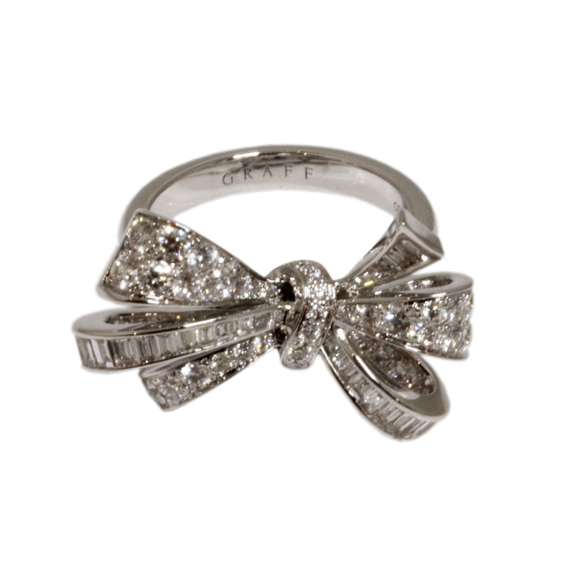 GRAFF グラフ　K18WG/D1.00ct　ティルダズ ボウ クラシック　ダイヤモンド リング