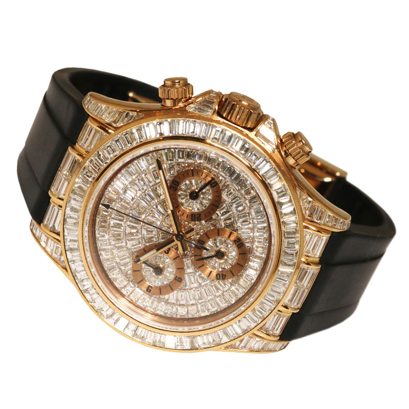 ROLEX　ロレックス　コスモグラフ デイトナ　アフターダイヤモンド【中古】