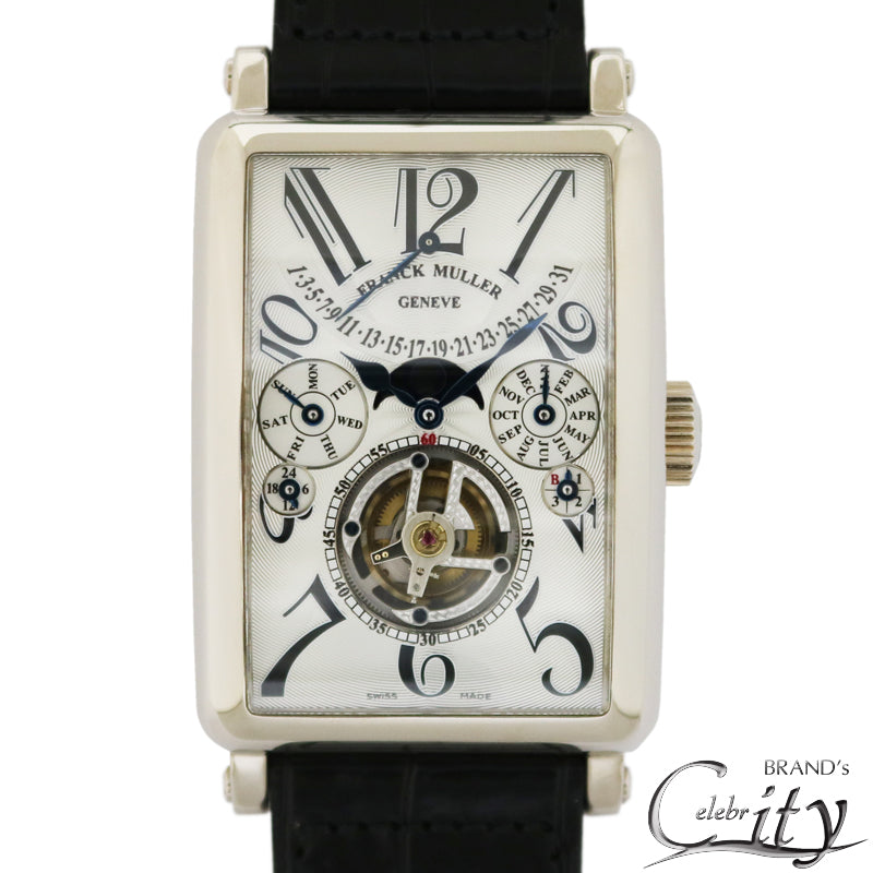 ロングアイランド<BR>トゥールビヨン<BR>パーペチュアルカレンダー<BR>ムーンフェイズ<BR>1350T QP<BR>【USED】
