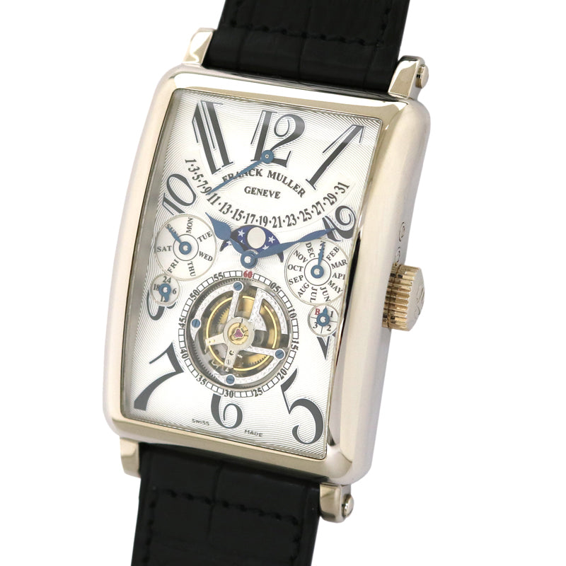 ロングアイランド<BR>トゥールビヨン<BR>パーペチュアルカレンダー<BR>ムーンフェイズ<BR>1350T QP<BR>【USED】